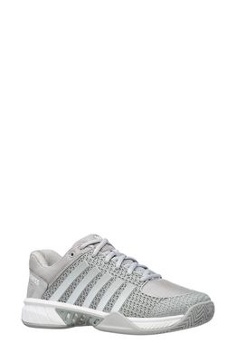 K-Swiss Express Light Pickle Ball Running Shoe in Highrise/White 