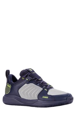 K-Swiss Ultrashot Team Tennis Shoe in Peacoat/Grey Violet