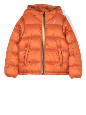 K Way Kids Le Vrai Claude 3.0 padded jacket - Orange