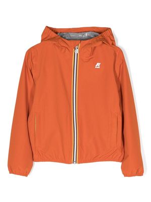 K Way Kids reversible padded jacket - Orange