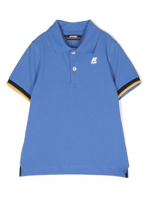 K Way Kids short-sleeve polo shirt - Blue