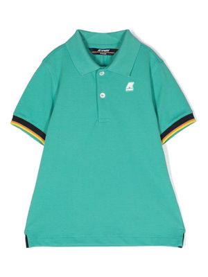 K Way Kids short-sleeve polo shirt - Green