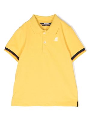 K Way Kids short-sleeve polo shirt - Yellow