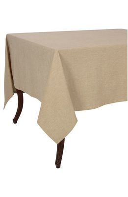 KAF Home Chambray Tablecloth in Flax