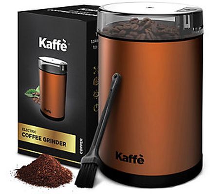 Kaffe Electric Coffee Blade Grinder with Easy O n/Off Button