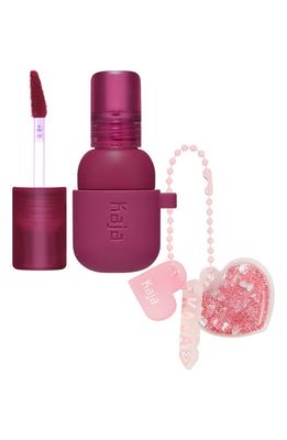 Kaja Jelly Charm Lip & Blush Stain with Glazed Key Chain in Berry Colada