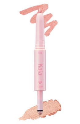 Kaja Wink Dazzle Eyeshadow & Glitter Multi Stick in Peach Sprinkle