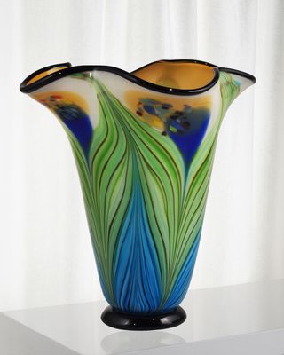 Kalima Decorative Art Glass Vase