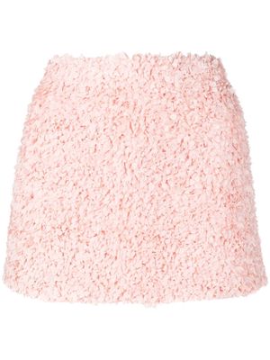 Kalmanovich textured high-waist skirt - Pink