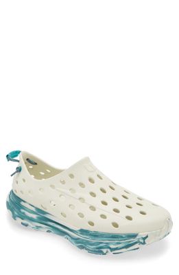 Kane Gender Inclusive Revive Shoe in Ivory/Blue/Green Swirl