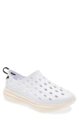 Kane Gender Inclusive Revive Shoe in White/Black Speckle