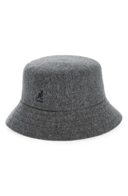 Kangol Lahinch Wool Blend Bucket Hat in Flannel
