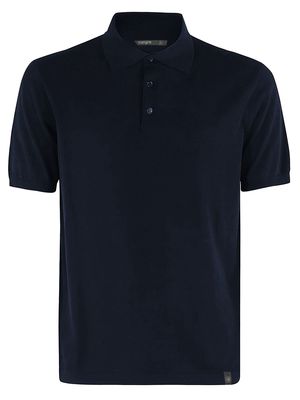 Kangra Blue Cotton Polo Shirt