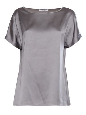 Kangra Gray Viscose Blouse