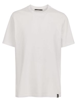 Kangra White Cotton T-shirt