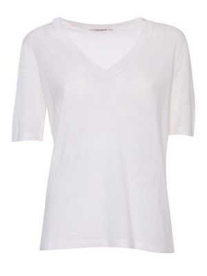 Kangra White Short-sleeved Shirt