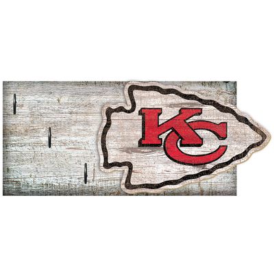 Kansas City Chiefs 6" x 12" Mounted Key Holder