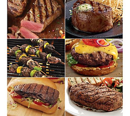 Kansas City Steak Co. 17-lb Filets, Steaks & Tips Freezer Fi