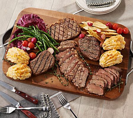 Kansas City Steak Co. Sirloin, Ribeye & Potato Sampler
