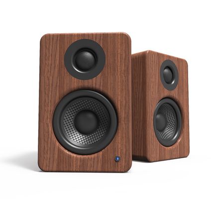 Kanto YU2 Powered Desktop Walnut Speakers