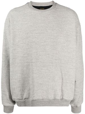 KAPITAL 12/ patchwork-design sweatshirt - Grey
