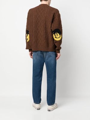 Kapital chunky knit jumper - Brown