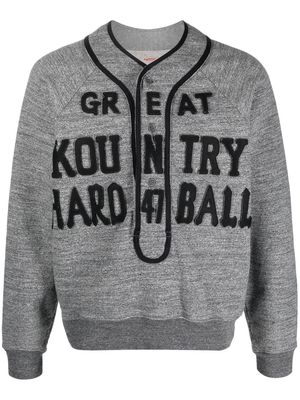 Kapital Great Kountry baseball sweater - Grey