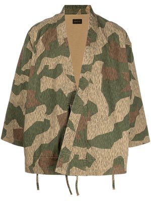 Kapital Kakashi camouflage shirt - Multicolour