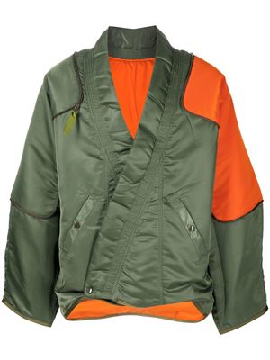 Kapital MA-1 Kesa Sham bomber jacket - Green