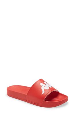 KAPPA ACTIVE Kappa Authentic Adam 2 Sport Slide in Red/White