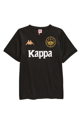 KAPPA Kids' Authentic Arnold Graphic Tee in Black Jet