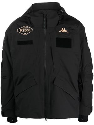 Kappa Ski Team waterproof hooded jacket - Black