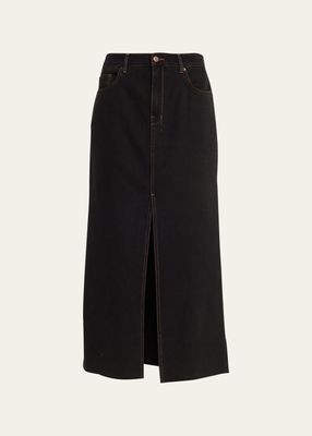 Kara Denim Maxi Skirt