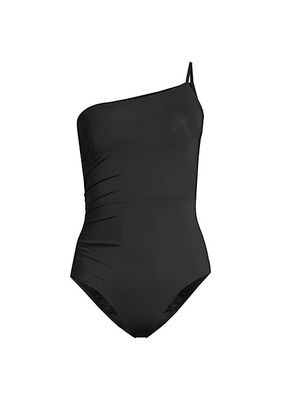 Kara One-Shoulder One-Piece Swimsuit