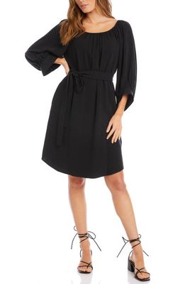 Karen Kane Blouson Sleeve Dress in Black