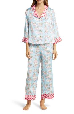 Karen Mabon Pigs Can't Fly Recycled Polyester Pajamas in Blue