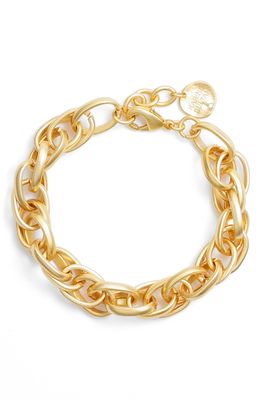 Karine Sultan Intertwined Link Bracelet in Gold