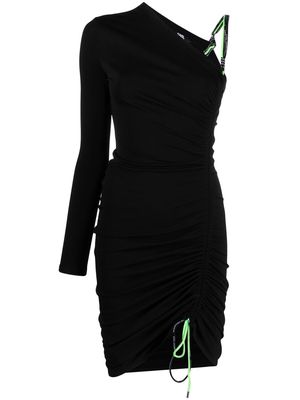 Karl Lagerfeld cord-detail short dress - Black
