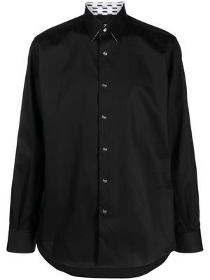 Karl Lagerfeld cotton long-sleeved shirt - Black