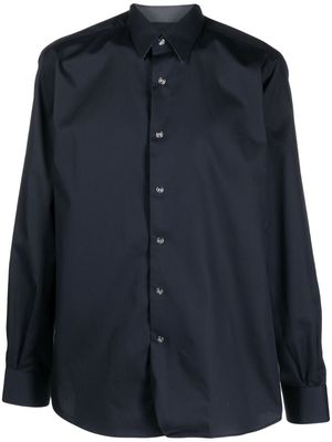 Karl Lagerfeld cotton long-sleeved shirt - Blue