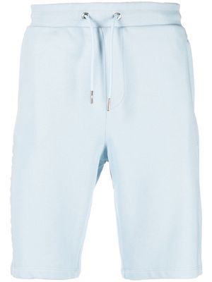 Karl Lagerfeld embroidered-Karl shorts - Blue
