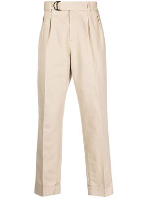 Karl Lagerfeld high-waisted tailored trousers - Neutrals