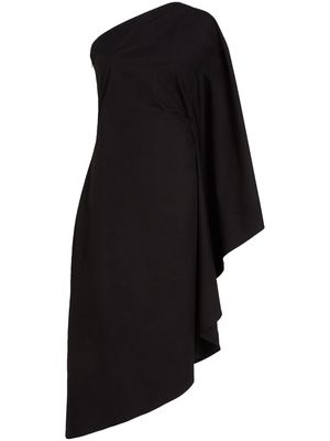 Karl Lagerfeld Hun Kim's Edit draped dress - Black