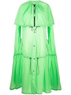 Karl Lagerfeld Hun'S Pick voluminous raincoat - Green