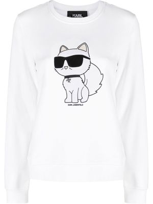 Karl Lagerfeld Ikonik 2.0 Choupette sweatshirt - White