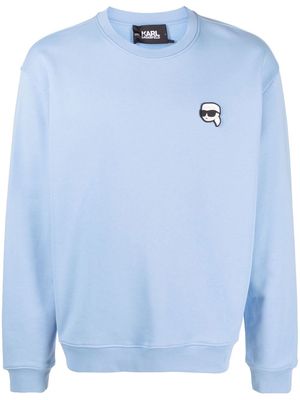 Karl Lagerfeld Ikonik 2.0 long-sleeve sweatshirt - Blue