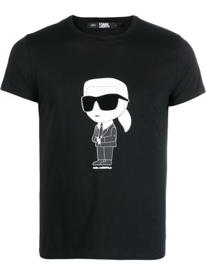 Karl Lagerfeld Ikonik 2.0 T-Shirt - Black