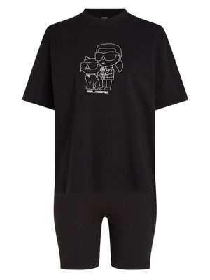 Karl Lagerfeld Ikonik Karl pyjama set - Black