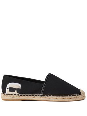 Karl Lagerfeld Ikonik NFT Kamini espadrilles - Black