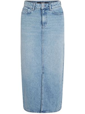 Karl Lagerfeld Jeans denim maxi skirt - Blue